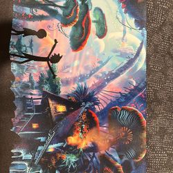 Rick And Morty Painting 