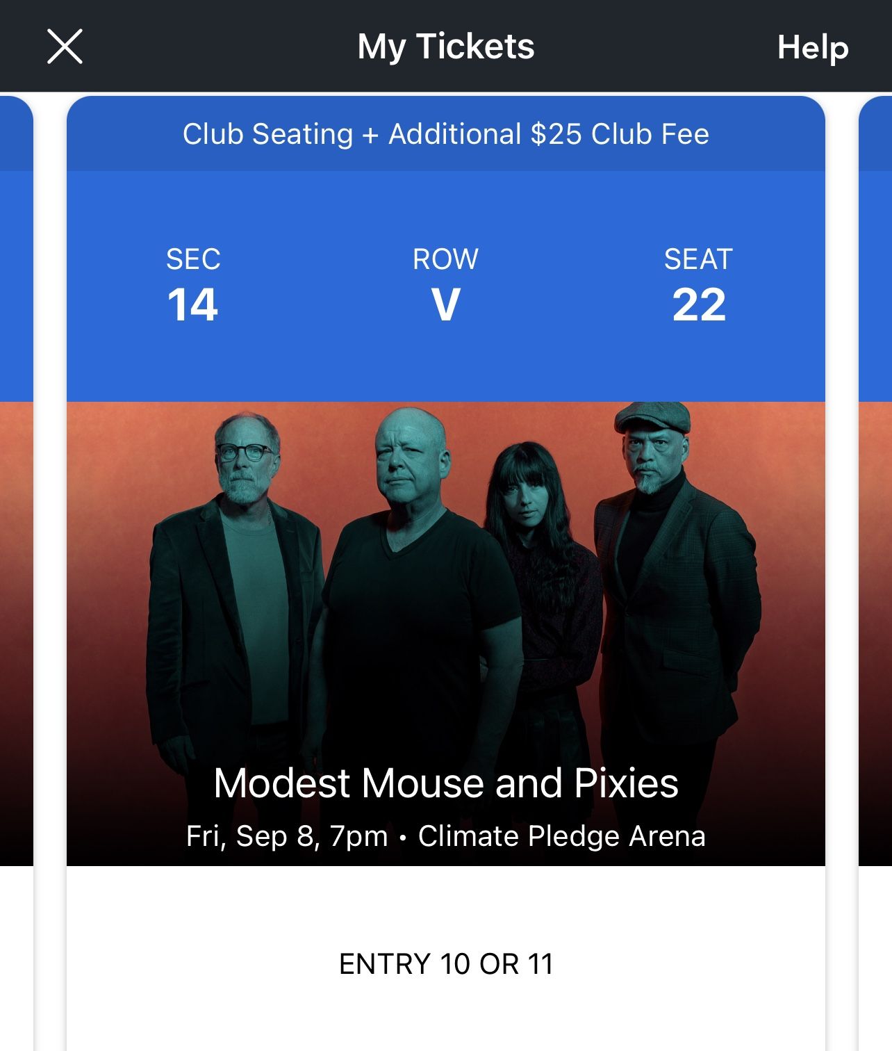 Modest Mouse And The Pixies @ Climate Pledge