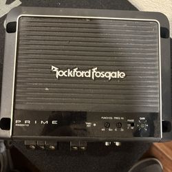 12” SUB AND AMP