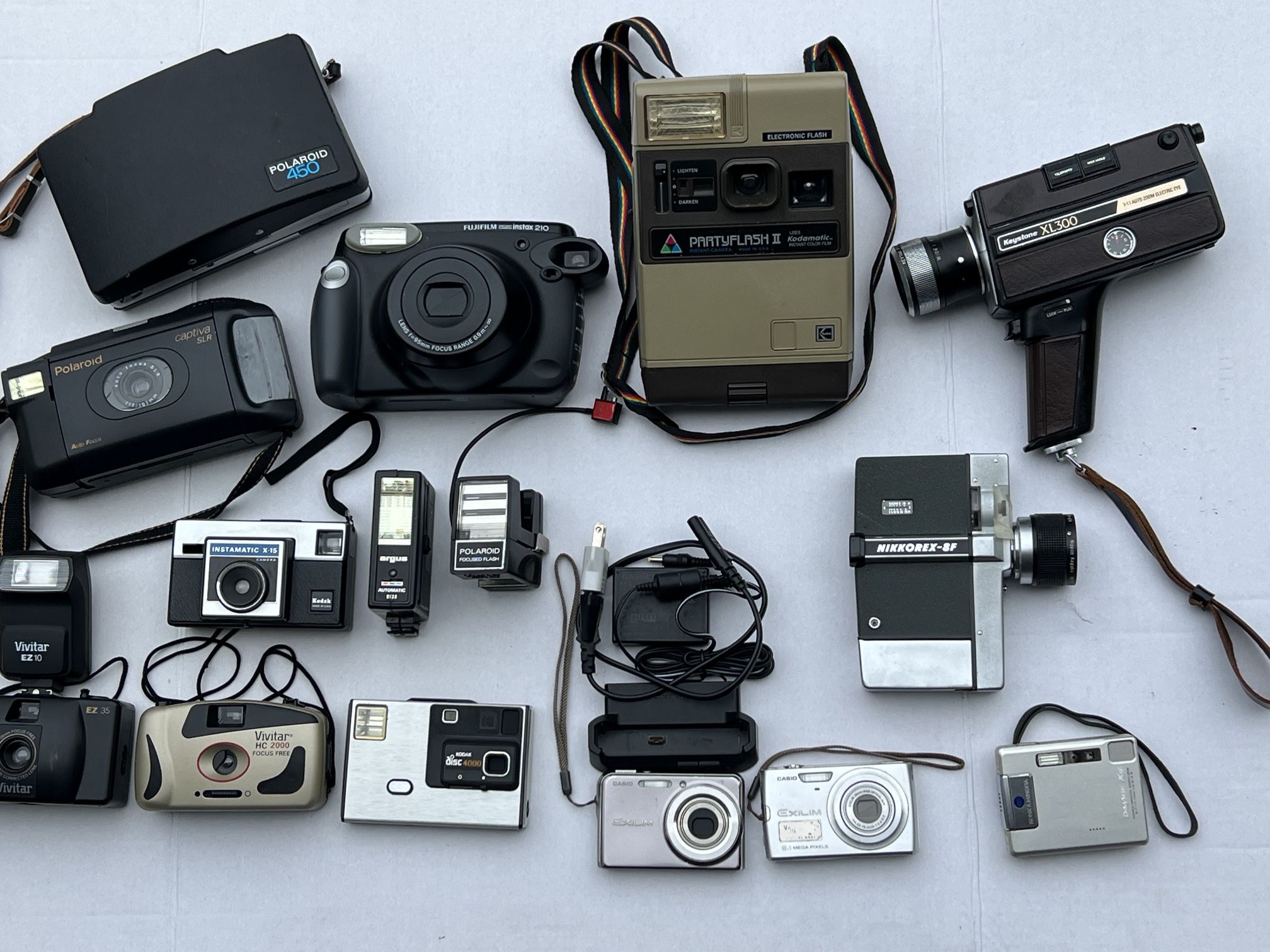 Vintage Camera Lot - 14 Items