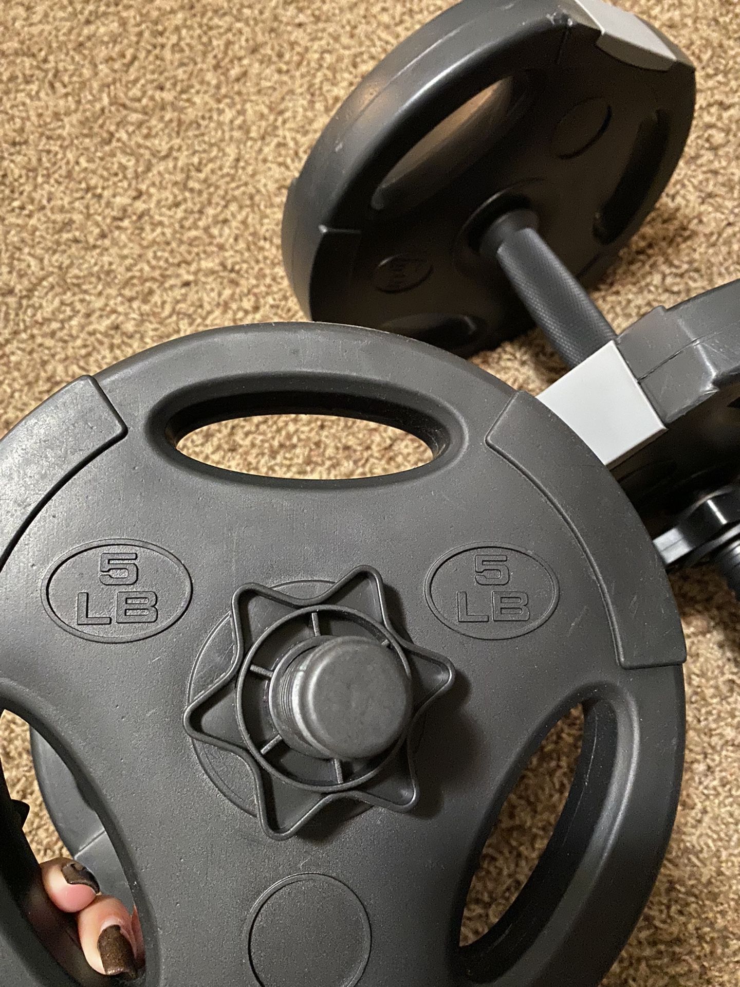 Set Of 5 Lb Weights