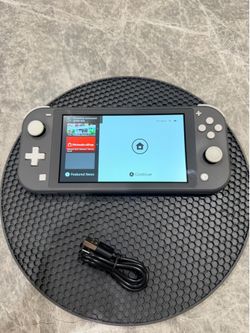 Nintendo switch lite gray LIKE NEW