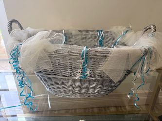 Large silver Basket