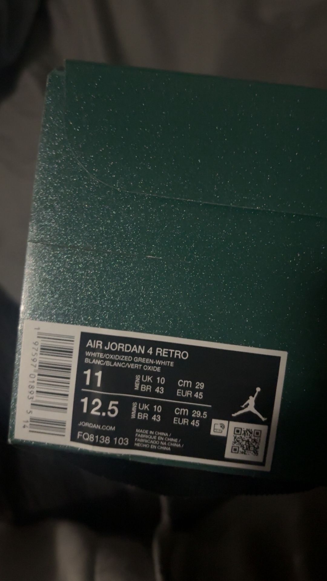 jordan 4 oxidized green