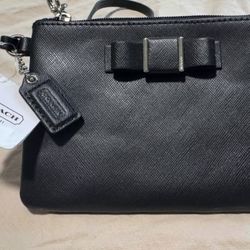 DARCY BOW SMALL WRISTLET SILVER/BLACK