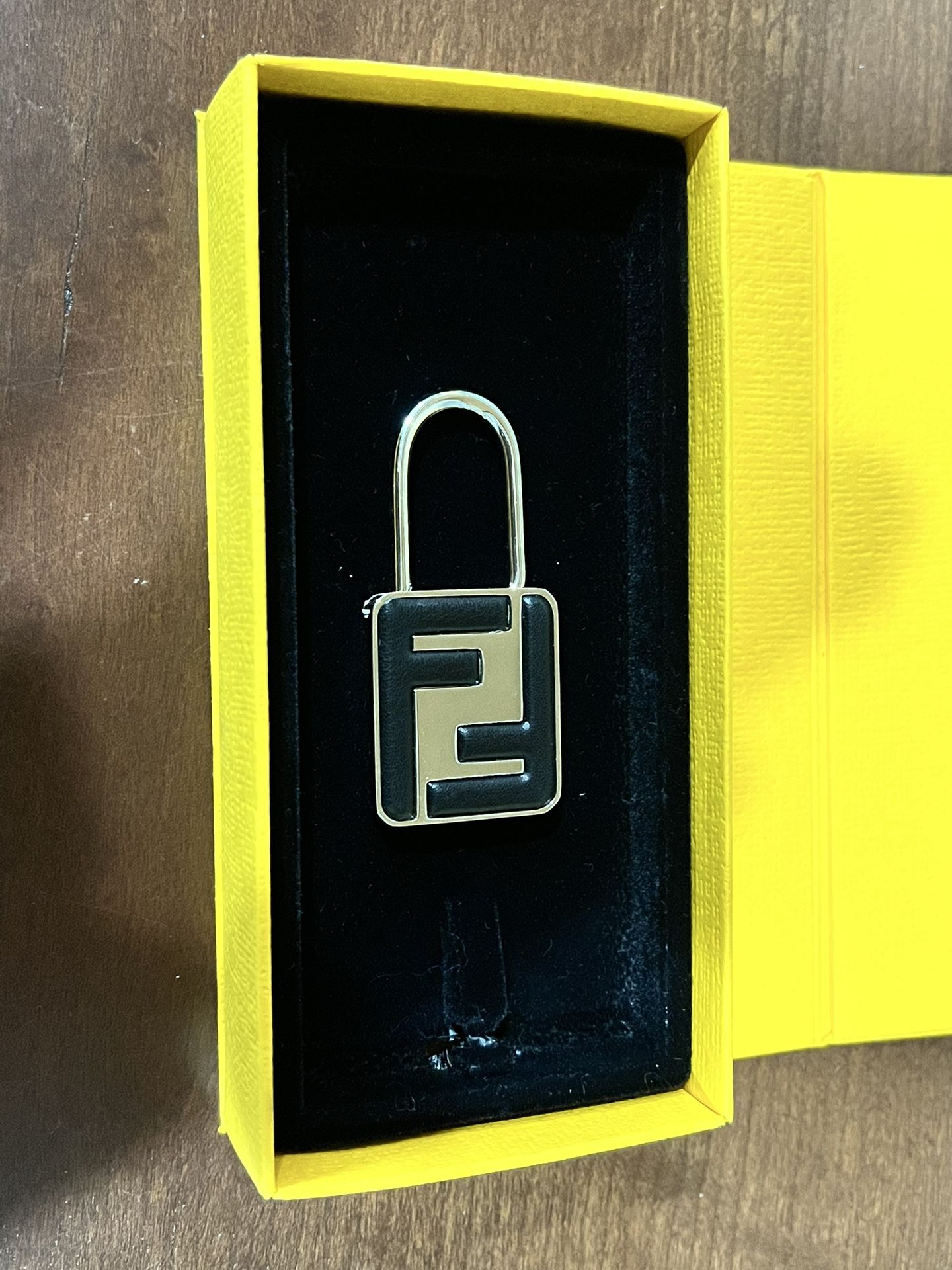 Fendi Lock Keychain