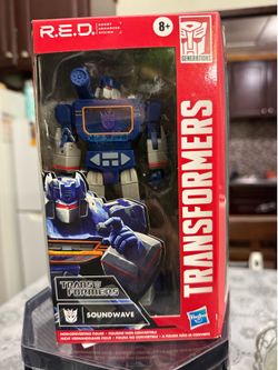 Transformer R.E.D Soundwave Figure