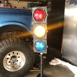 Vintage Traffic Light