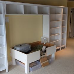 IKEA Hemmes Bookshelf 4-Piece Wall Unit