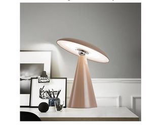 Modern Brown Table Lamps,Decorative Mushroom Small
