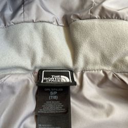 North face Girls Puffy Jacket Size 7/8