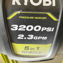 Pressure Washer 3200psi RYOBI