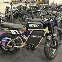 BLITZ TURBO 750W/48V Electric Bike 