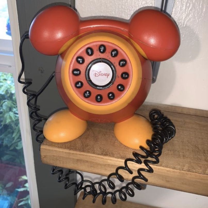 Disney Vintage Mickey Mouse Phone - Telephone