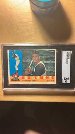 1960 Topps Bob Clemente SGC 3