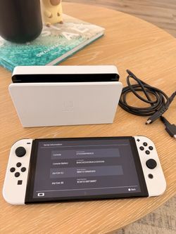 Nintendo Switch OLED Model with White Joy-Con