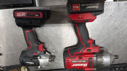 Bauer 1/2" High Torque + Hyper Tough 1/2 Inch  Compact