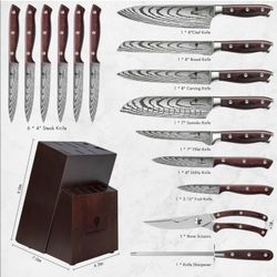 Sanmeiho knives set