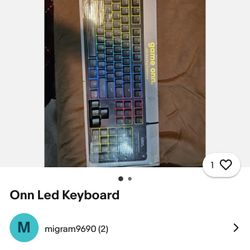 LED GAMING KEYBORD 