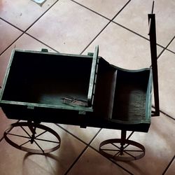 A wagon to put flowers in