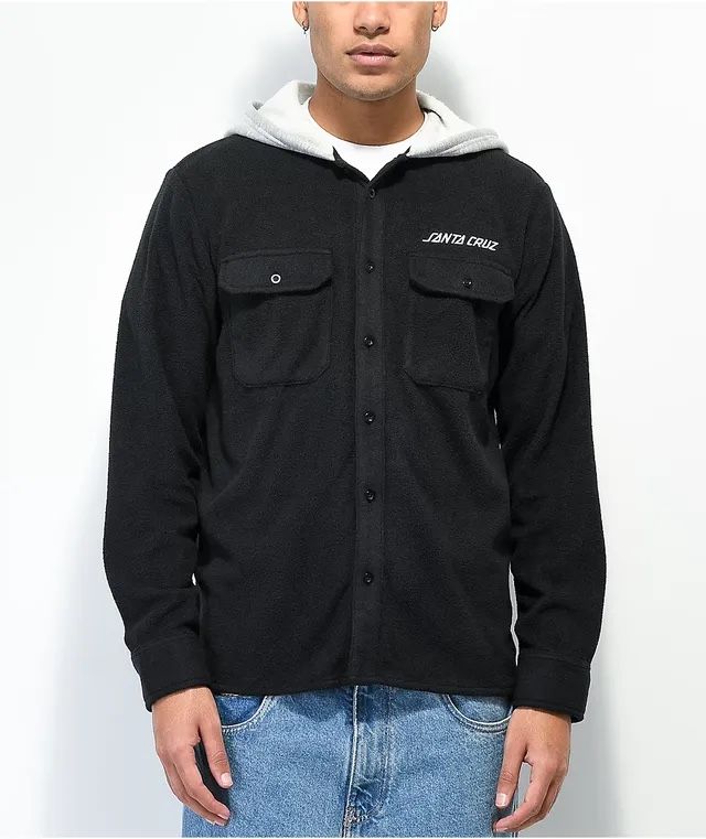 Santa Cruz Stuyvesant Black Hooded Jacket