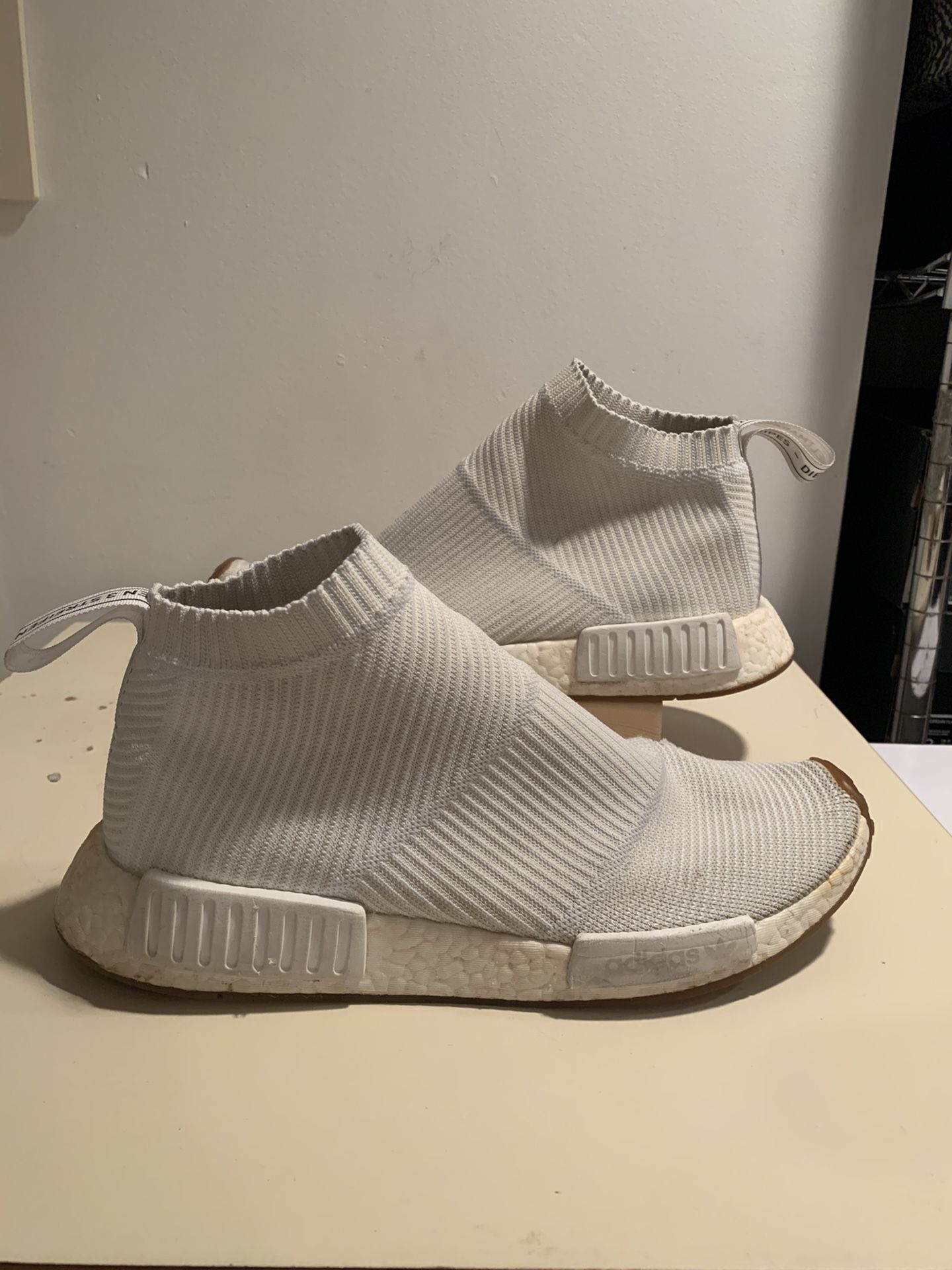 NMD CS1 Primeknit ‘White Gum’ City Sock - Size 10