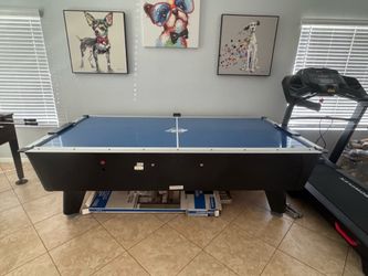 Dynamo 8' Pro Style Home Air Hockey Table