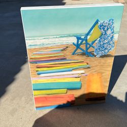 Wooden Beach Picture