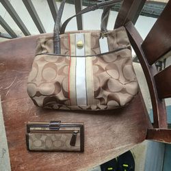 Coach Bag and Coach wallet