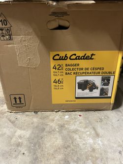 Cub Cadet 46 And 46 Bagger Unused Open Box