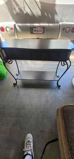 Dark Wood Table