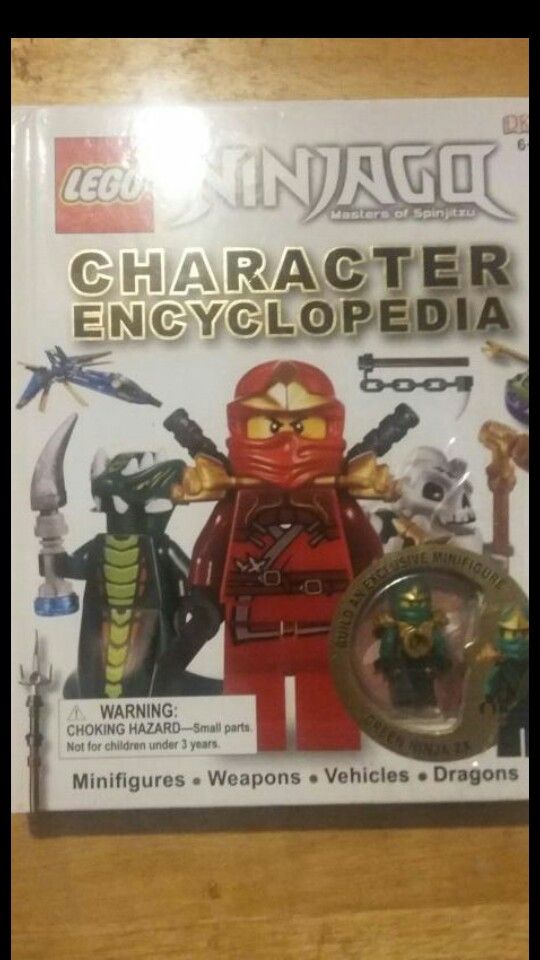 Lego ninjago masters of spinjitzu hotsell character encyclopedia