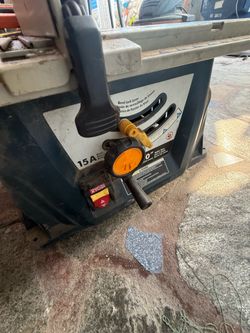 Ryobi Table Saw 10”