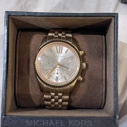 Rose Gold Michael Kors Watch 