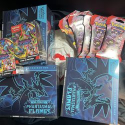 Pokemon Tcg Booster Bundle Etb Mega Evolution Phantasmal Flames