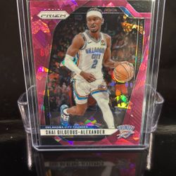 2024-25 Panini Prizm - Shai Gilgeous-Alexander #113 Pink Ice Prizm