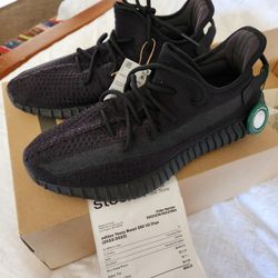 Yeezy Boost 350 V2 Shoes Onyx Black US Men's Adidas 