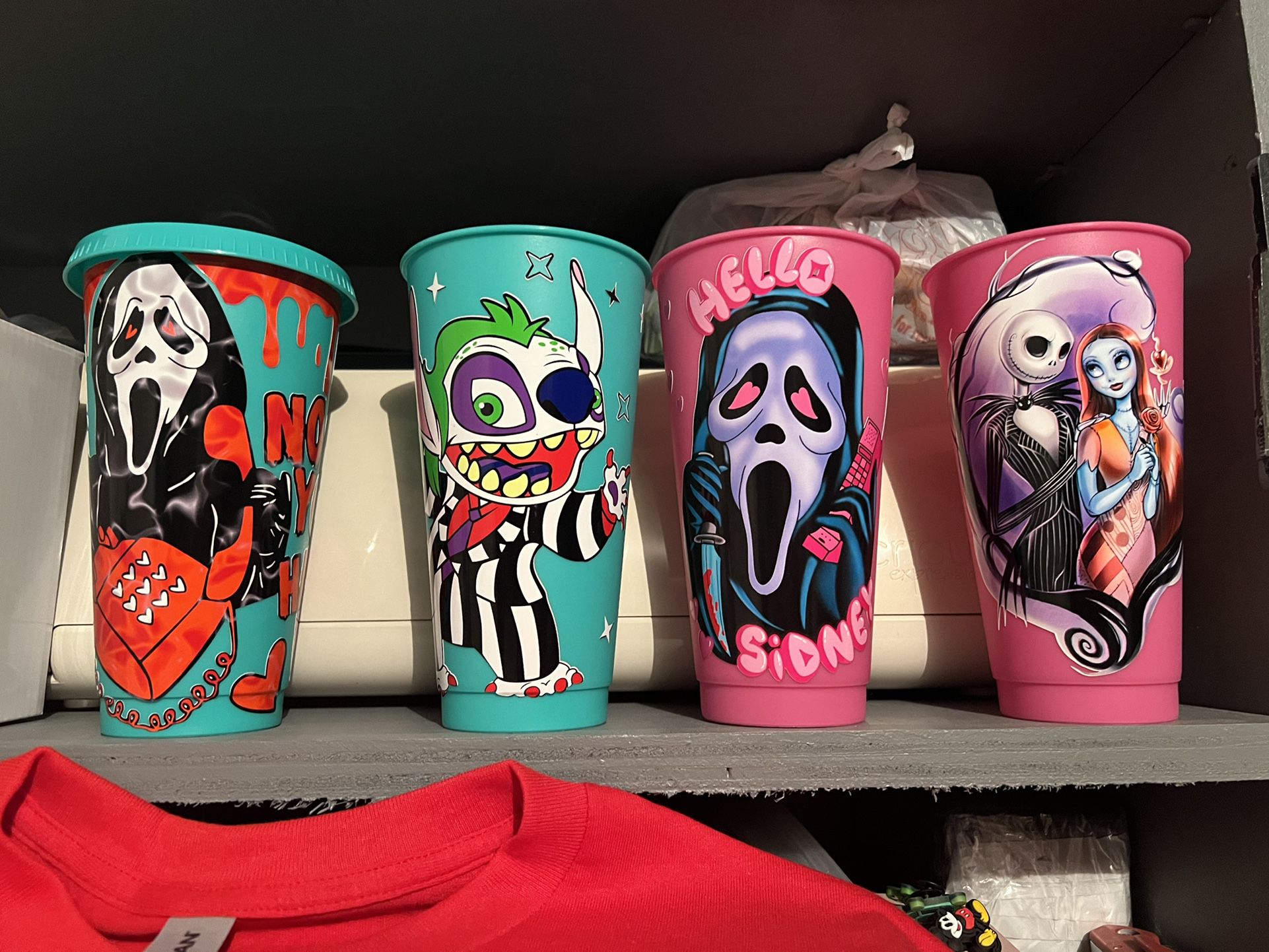 Halloween Cold Cups