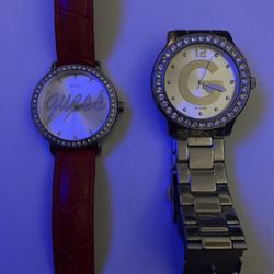 2 Guess watches