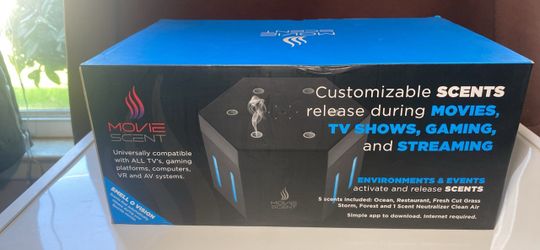 Movie Scent Smell-O-Vision. Never watch a movie or Game the same again Device