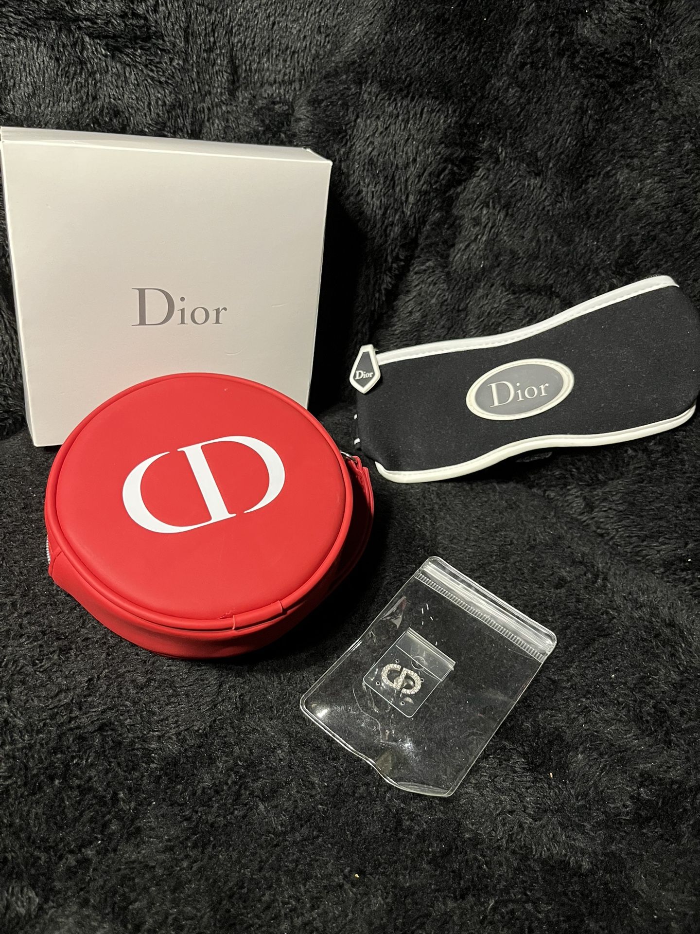 Dior Coin Pouch New Men’s Earring &Eye Mask