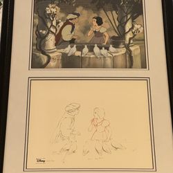 Snow White Limited Edition Sericel 