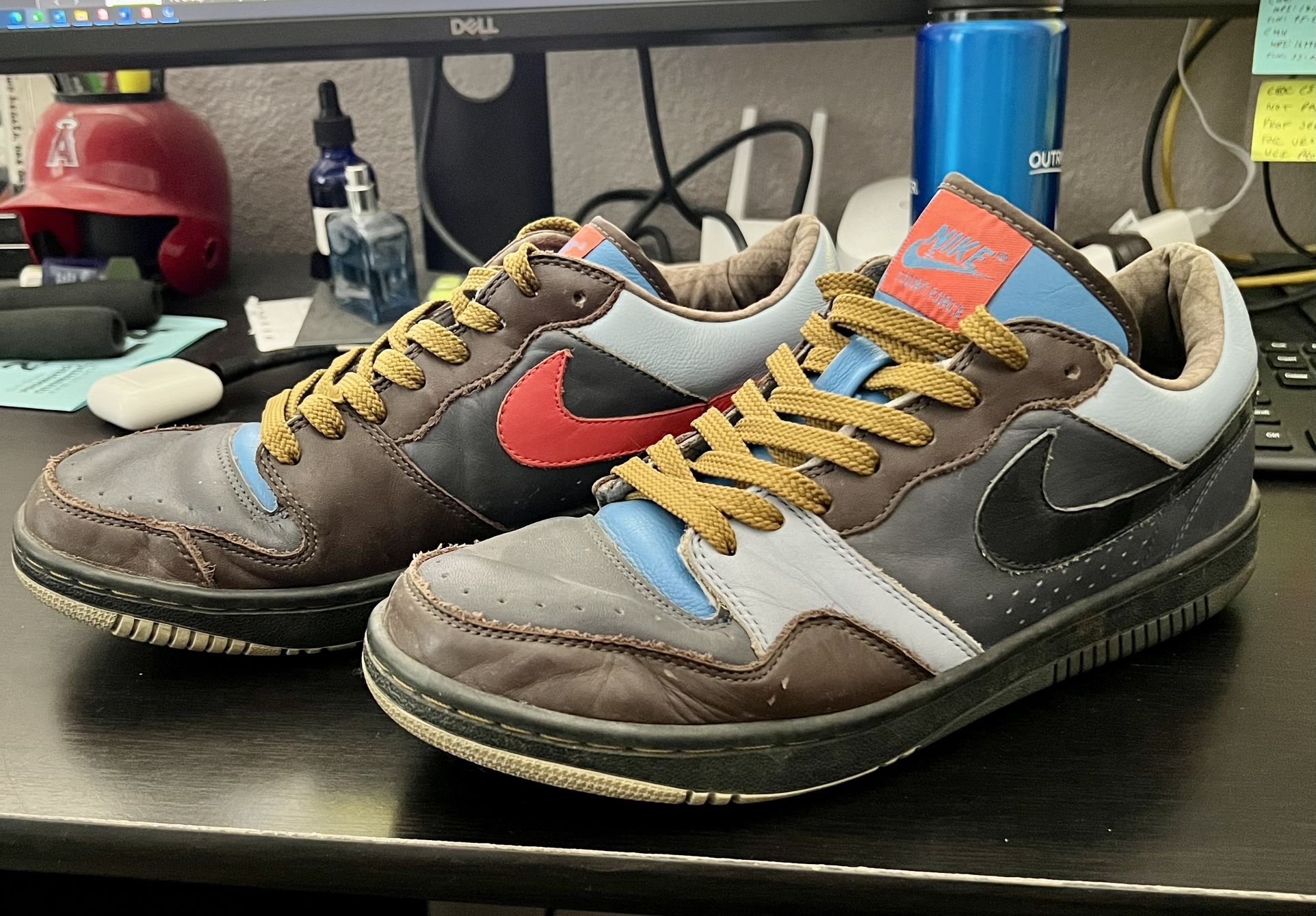 Rare 2006 Nike Court Force Dunk Low Multicolor Size 11 for Sale in Orange CA OfferUp