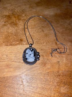 White Buffalo pendant