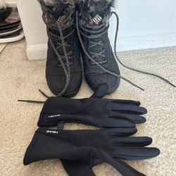 Columbia Ladies Snow Boots  Size UK 6 US 8