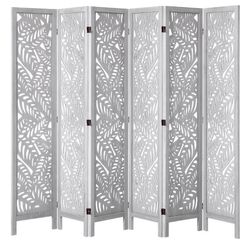 Wooden room divider White