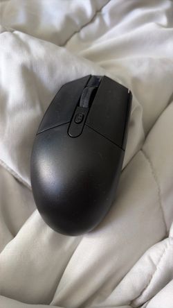 Black Wireless Computer Mouse