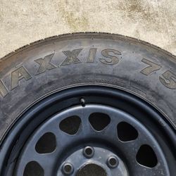 GM Silverado Temporary Spare and OEM Wheel