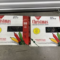 Christmas Lights Multi Color