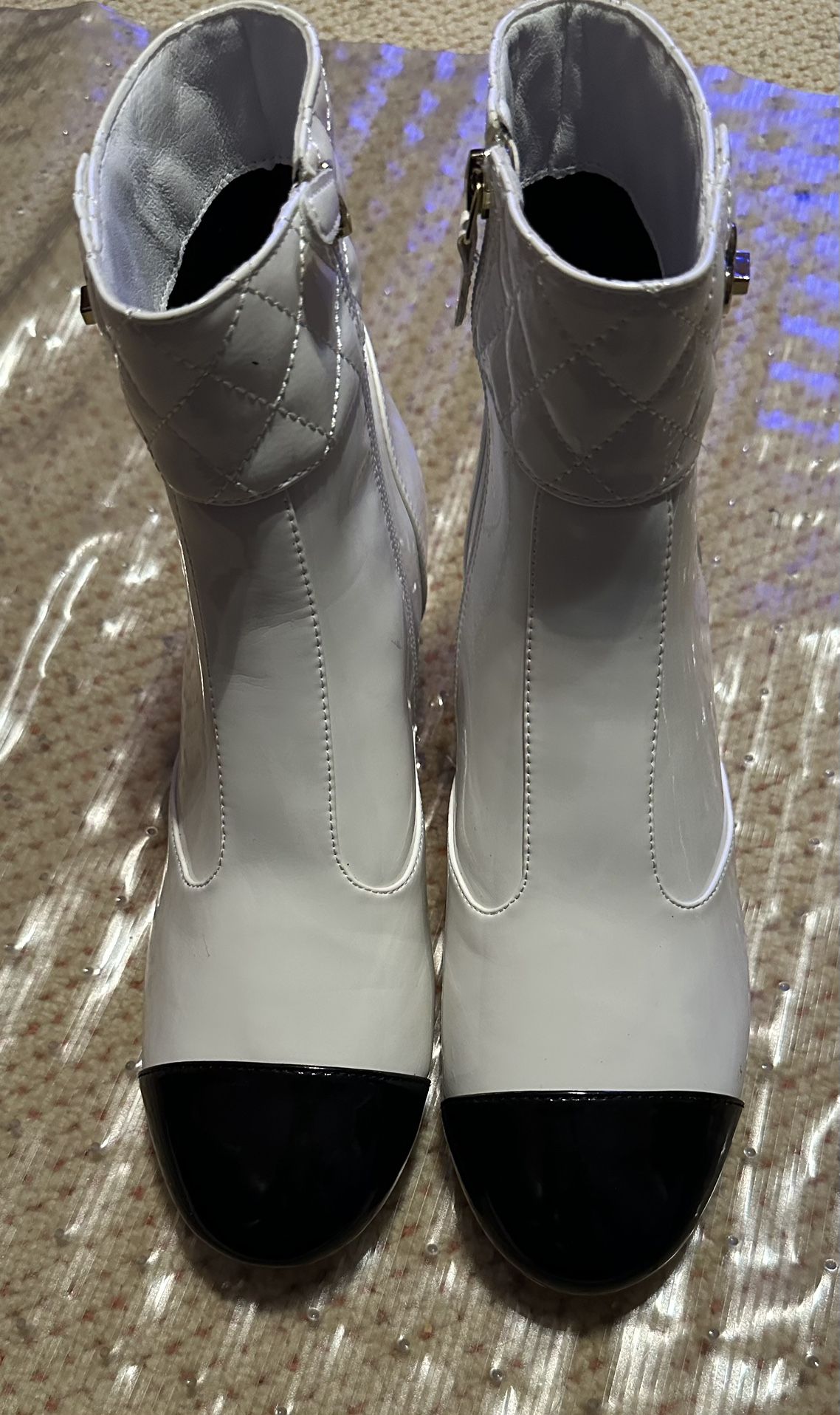 Best Offer - Ankle Boots Block Low Heel Booties